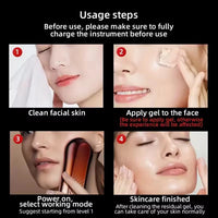 Dispositivo di Bellezza Viso EMS con Microcorrente