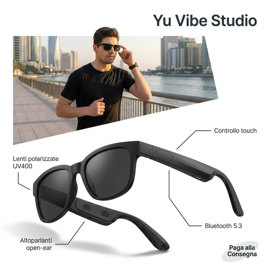 Occhiali Smart Bluetooth Sportivi